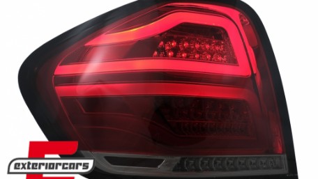 Full LED stražnja svjetla (crvena/smoke) / Mercedes ML klasa W164 Facelift (2009-2011), LDMEC2