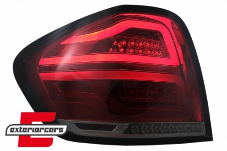 Full LED stražnja svjetla (crvena/smoke) / Mercedes ML klasa W164 Facelift (2009-2011), LDMEC2