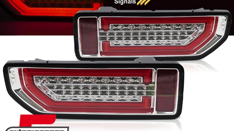 Full LED stražnja svjetla Dinamički Sekvencijalni žmigavci (chrome) / Suzuki Jimny IV (2018-), LDSI18
