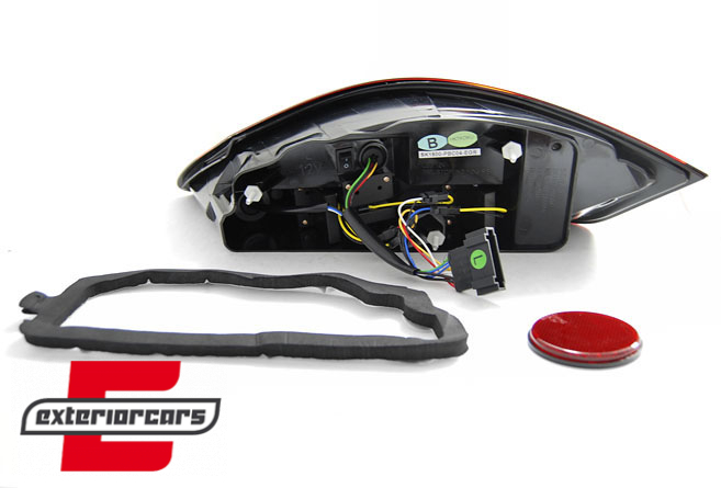 Full LED stražnja svjetla Dinamički Sekvencijalni žmigavci (crna) / PORSCHE BOXSTER CAYMAN (05-08), LDPO11