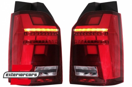 Full LED stražnja svjetla Dinamički Sekvencijalni žmigavci / VW Transporter T6 (2015-2020), TLVWT6LED