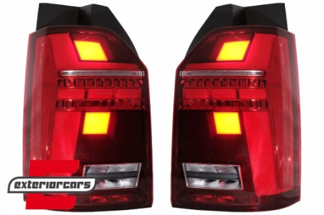 Full LED stražnja svjetla Dinamički Sekvencijalni žmigavci / VW Transporter T6 (2015-2020), TLVWT6LED