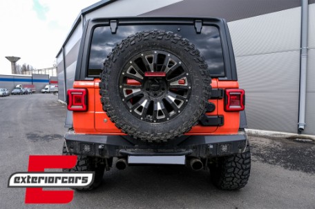 Full LED stražnja svjetla Dinamički StartUp & SEQ žmigavci (crvena) / Jeep Wrangler JL (2018-2023), LDCH34