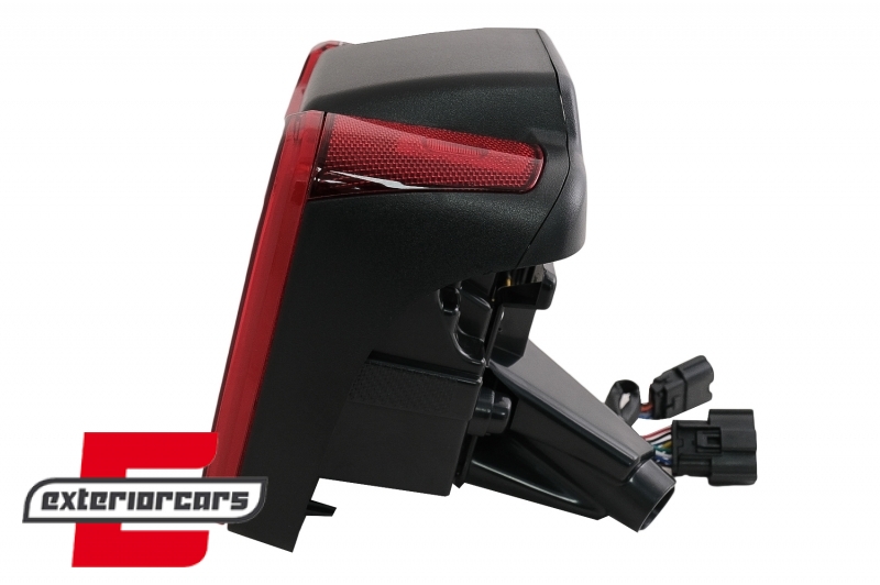 Full LED stražnja svjetla Dinamički StartUp & SEQ žmigavci (crvena) / Jeep Wrangler JL (2018-2023), LDCH34