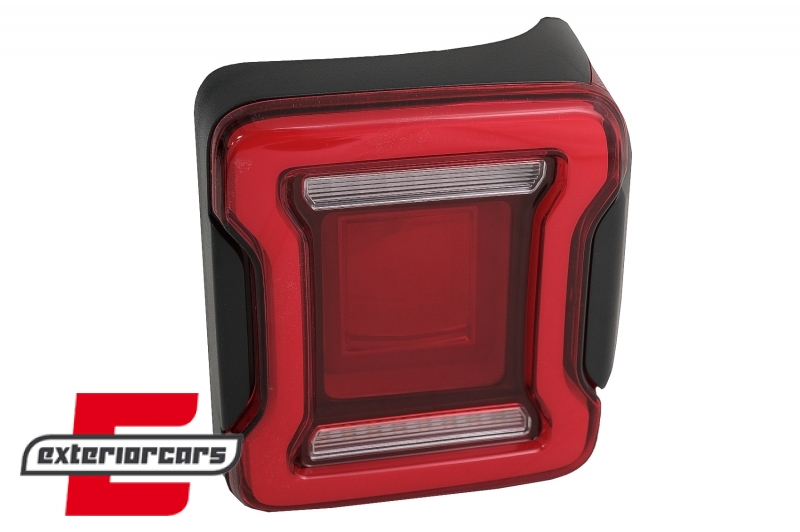 Full LED stražnja svjetla Dinamički StartUp & SEQ žmigavci (crvena) / Jeep Wrangler JL (2018-2023), LDCH34