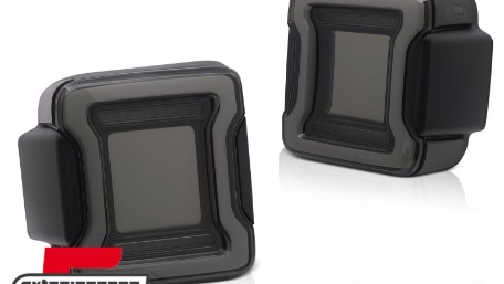 Full LED stražnja svjetla Dinamički StartUp & SEQ žmigavci (smoke) / Jeep Wrangler JL (2018-2023), LDCH35