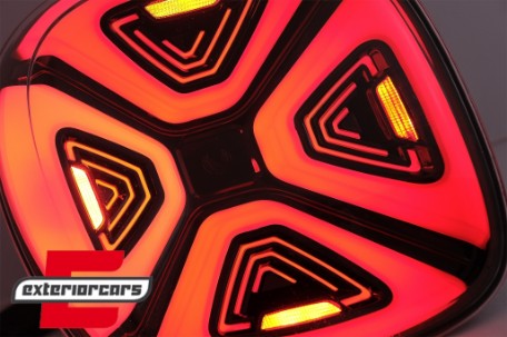 Full LED stražnja svjetla Dynamic Start-up (crvena/smoke) / Smart ForTwo C453 A453 ForFour W453 (2014-2019), LDSM01
