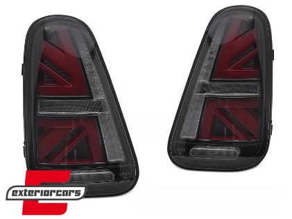 Full LED stražnja svjetla JCW dizajn (smoke) / MINI COOPER R50 R52 R53 (2001-2008), LDMC28