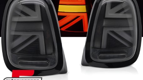 Full LED stražnja svjetla JCW dizajn (smoke) / MINI ONE F55 F56 F57 3V 5V Cabrio (2014-2018), LDMC19