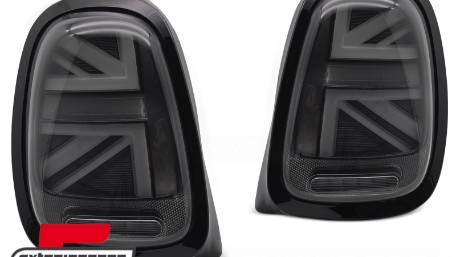 Full LED stražnja svjetla JCW dizajn (smoke) / MINI ONE F55 F56 F57 3V 5V Cabrio (2014-2018), LDMC19