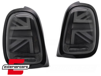 Full LED stražnja svjetla JCW dizajn (smoke) / MINI ONE F55 F56 F57 3V 5V Cabrio (2014-2018), LDMC19