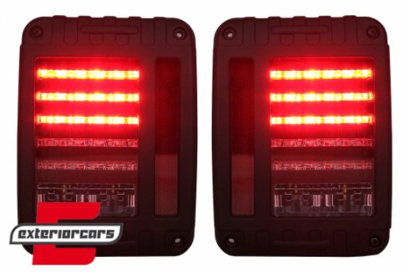 Full LED stražnja svjetla / JEEP Wrangler JK (2007-2017), TLJEWJKC
