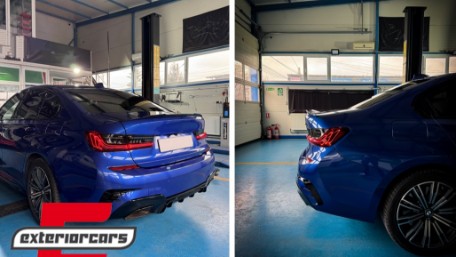 Full LED stražnja svjetla LASER look (crvena) / BMW serije 3 G20 limuzina (2018-2022), LDBML5