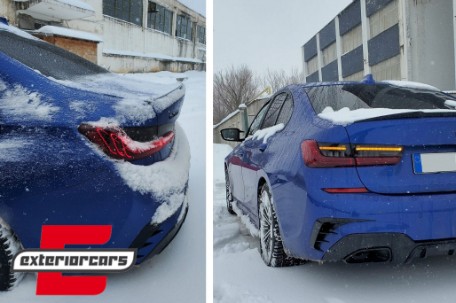 Full LED stražnja svjetla LASER look (crvena) / BMW serije 3 G20 limuzina (2018-2022), LDBML5