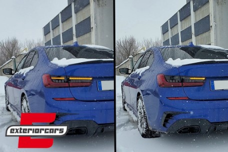 Full LED stražnja svjetla LASER look (crvena) / BMW serije 3 G20 limuzina (2018-2022), LDBML5