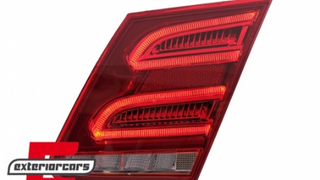 Full LED stražnja svjetla LED SEQ žmigavci (crvena/kristal) / Mercedes E-klasa W212 Facelift (2013-2016), LDMEB3