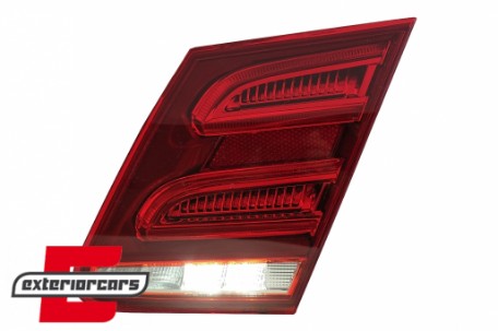Full LED stražnja svjetla LED SEQ žmigavci (crvena/kristal) / Mercedes E-klasa W212 Facelift (2013-2016), LDMEB3