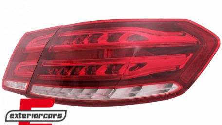 Full LED stražnja svjetla LED SEQ žmigavci (crvena/kristal) / Mercedes E-klasa W212 Facelift (2013-2016), LDMEB3