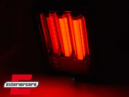 Full LED stražnja svjetla LedBar (crna) / Jeep Wrangler JK (2007-2017), LDCH20