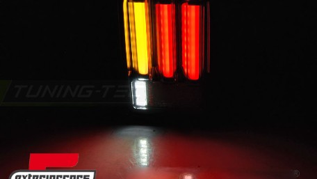Full LED stražnja svjetla LedBar (crna) / Jeep Wrangler JK (2007-2017), LDCH20
