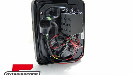 Full LED stražnja svjetla LedBar (crna) / Jeep Wrangler JK (2007-2017), LDCH20