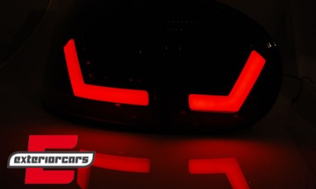Full LED stražnja svjetla LedBar (crna) / Volkswagen Golf 5 (10.2003-2009), LDVWB9