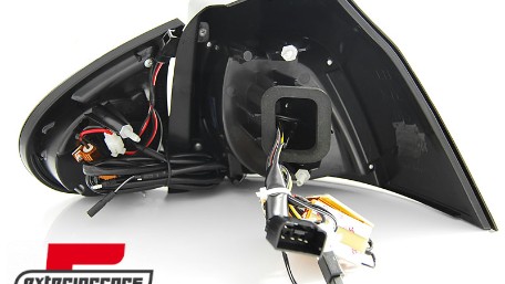 Full LED stražnja svjetla LedBar (crna) / Volkswagen Golf 5 (10.2003-2009), LDVWB9