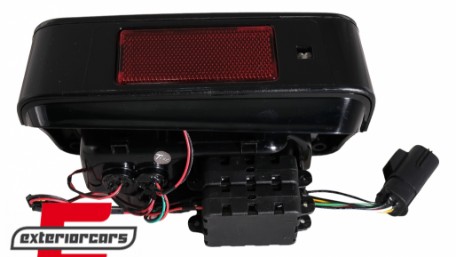 Full LED stražnja svjetla LedBar (crna/smoke) / Jeep Wrangler JK (2007-2017), LDCH21