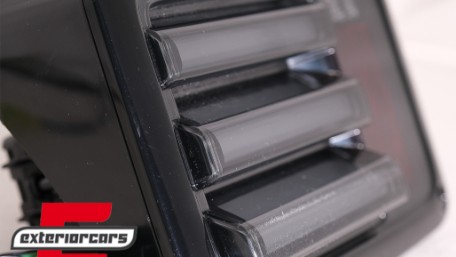 Full LED stražnja svjetla LedBar (crna/smoke) / Jeep Wrangler JK (2007-2017), LDCH21