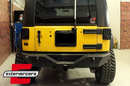 Full LED stražnja svjetla LedBar (crna/smoke) / Jeep Wrangler JK (2007-2017), LDCH21