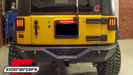 Full LED stražnja svjetla LedBar (crna/smoke) / Jeep Wrangler JK (2007-2017), LDCH21