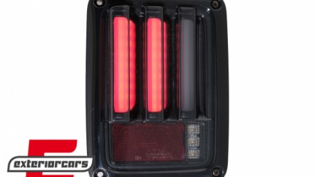 Full LED stražnja svjetla LedBar (crna/smoke) / Jeep Wrangler JK (2007-2017), LDCH21