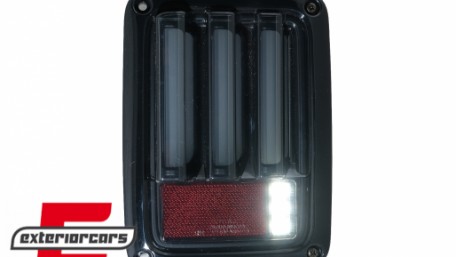 Full LED stražnja svjetla LedBar (crna/smoke) / Jeep Wrangler JK (2007-2017), LDCH21