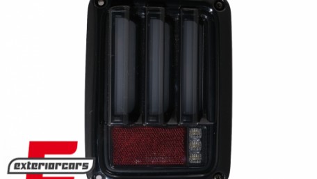 Full LED stražnja svjetla LedBar (crna/smoke) / Jeep Wrangler JK (2007-2017), LDCH21