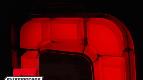 Full LED stražnja svjetla LedBar (crvena/kristal) / VW Transporter Multivan Caravelle T6 (2015-2019), LDVWI9