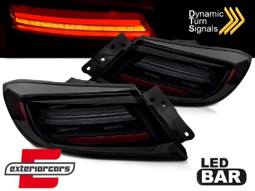 Full LED stražnja svjetla LedBar Dinamički Sekvencijalni žmigavci (crna/smoke) / Toyota GR86 (2021-), LDTO42