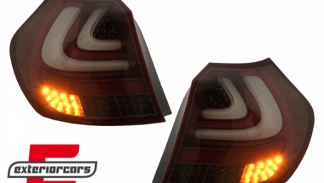 Full LED stražnja svjetla LedBar dizajn (crvena) / BMW serije 1 E81 E87 (2004-08.2007), LDBM99