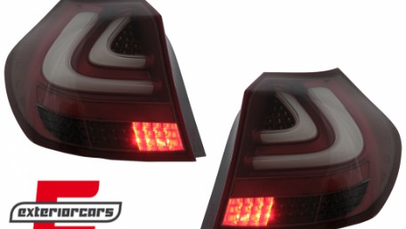 Full LED stražnja svjetla LedBar dizajn (crvena) / BMW serije 1 E81 E87 (2004-08.2007), LDBM99