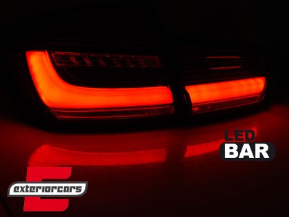 Full LED stražnja svjetla LedBar SEQ žmigavci (crna) / BMW serije 3 F30 (2011-2019), LDBMI9