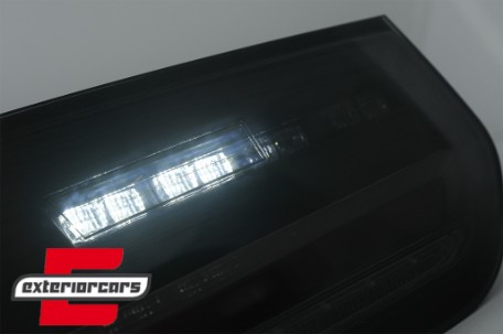 Full LED stražnja svjetla LedBar SEQ žmigavci (crna/smoke) / BMW serije 3 F30 (2011-2019), LDBMJ0