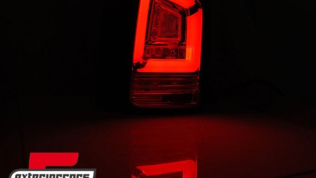 Full LED stražnja svjetla LedBar SEQ žmigavci (crvena/kristal) / VW
 Transporter Multivan Caravelle T6 (2015-2019), LDVWK2