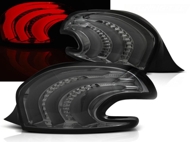 Full LED stražnja svjetla LedBar (smoke) / Peugeot 208 hatchback (04.2012-06.2015) 3V 5V, LDPE10