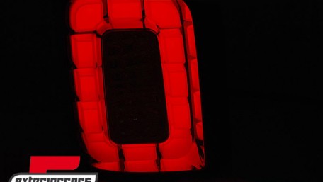 Full LED stražnja svjetla LedBar (smoke) / VW Transporter Multivan Caravelle T6 (2015-2019), LDVWK9