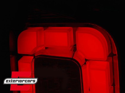 Full LED stražnja svjetla LedBar (smoke) / VW Transporter Multivan Caravelle T6 (2015-2019), LDVWK9