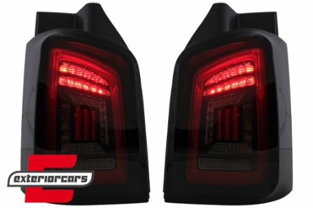 Full LED stražnja svjetla LedBar (smoke/crna/crvena) / Volkswagen T5 (04.2003-2015), LDVWH6