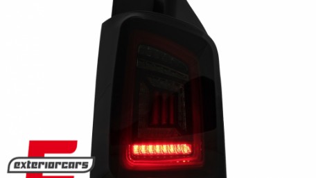 Full LED stražnja svjetla LedBar (smoke/crna/crvena) / Volkswagen T5 (04.2003-2015), LDVWH6