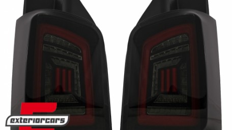 Full LED stražnja svjetla LedBar (smoke/crna/crvena) / Volkswagen T5 (04.2003-2015), LDVWH6