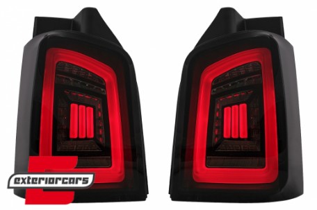 Full LED stražnja svjetla LedBar (smoke/crna/crvena) / Volkswagen T5 (04.2003-2015), LDVWH6