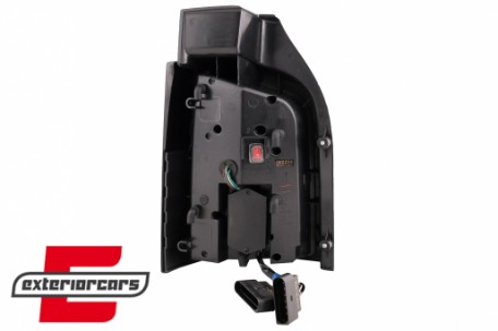 Full LED stražnja svjetla LedBar (smoke/crna/crvena) / Volkswagen T5 (04.2003-2015), LDVWH6