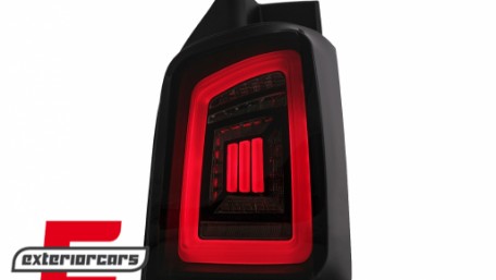 Full LED stražnja svjetla LedBar (smoke/crna/crvena) / Volkswagen T5 (04.2003-2015), LDVWH6